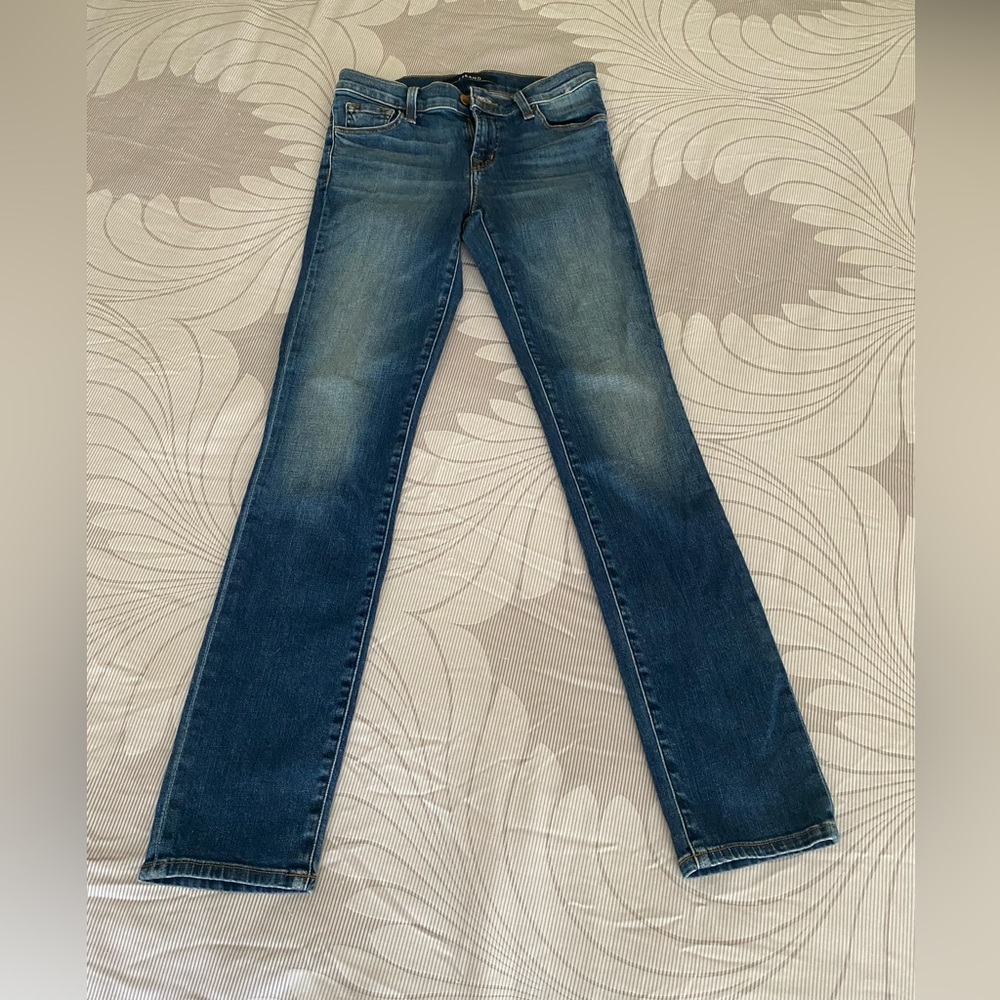 Jbrand size 23 jeans blue soft